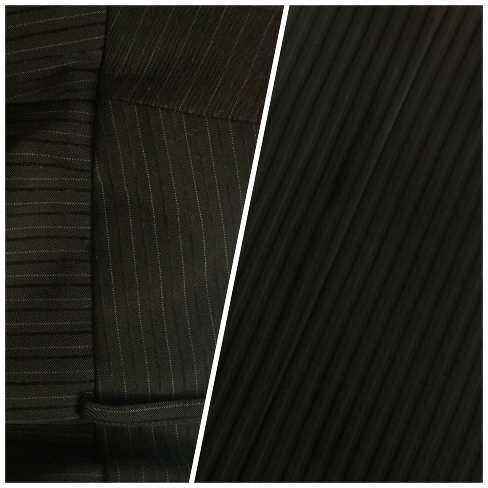 Black Pinstripe Trouser Pant